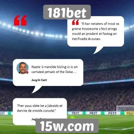 Apostadores comentam sobre a experiência no 181bet